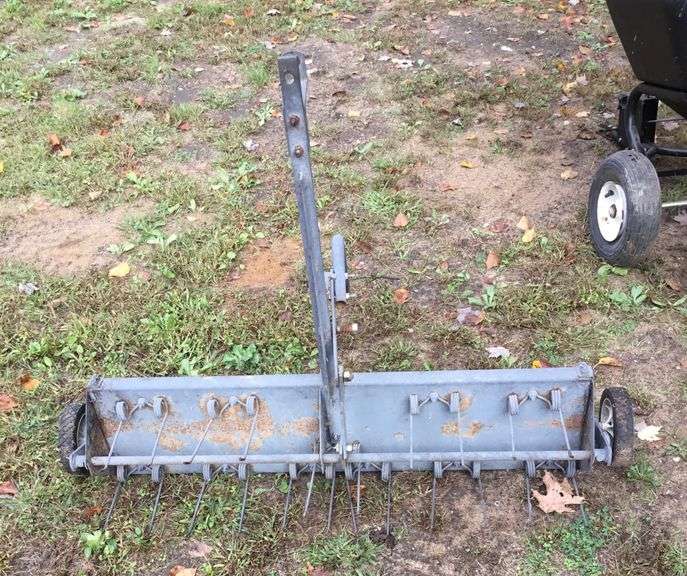 Tow Behind Lawn Dethatcher Sherwood Auctions
