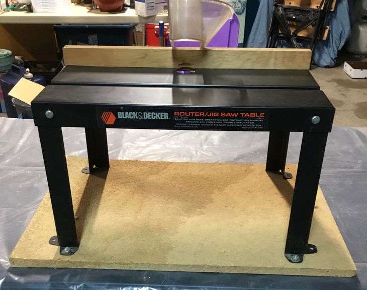 Black and Decker Router Table Sherwood Auctions