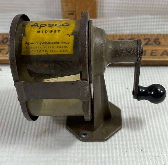 Apsco Midget Pencil Sharpener Sherwood Auctions