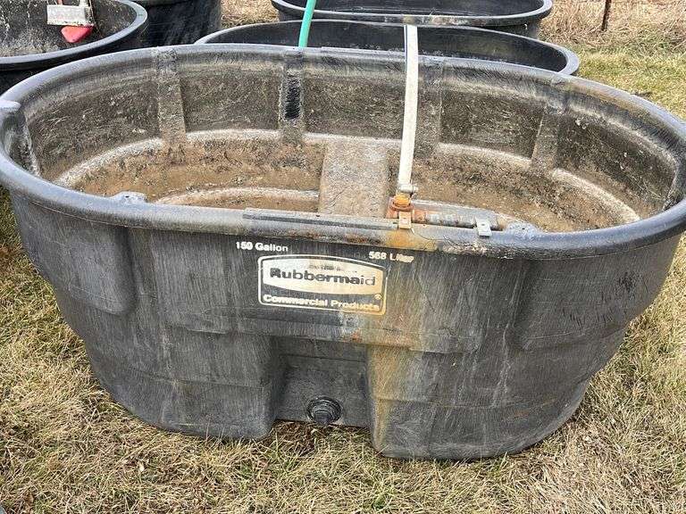 Rubbermaid 150 Gallon Stock Tank Sherwood Auctions