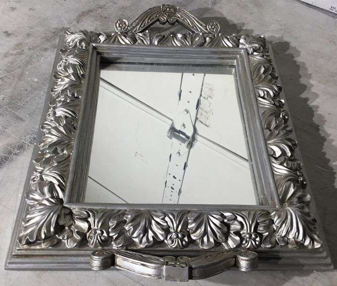 Pewter Vanity Mirror NEW In Box!! Sherwood Auctions