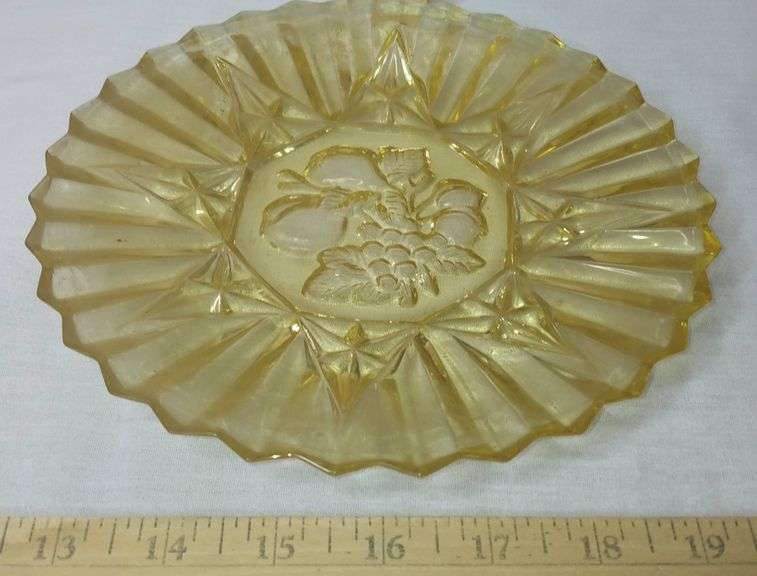 Yellow Depression Glassware Sherwood Auctions