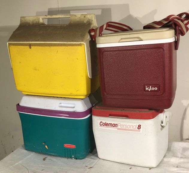 Coleman, Igloo + Other Coolers Sherwood Auctions