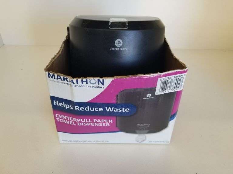 Marathon Center Pull Paper Towel Dispenser Sierra Auction Management Inc