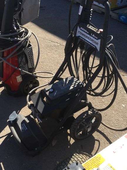 Powerstroke 2200 PSI Pressure Washer - Sierra Auction Management Inc