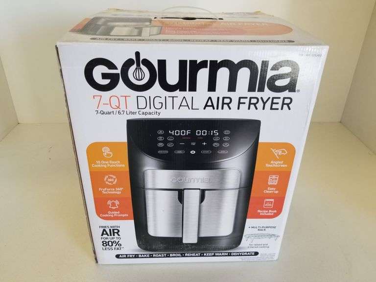 Gourmia 7 Quart Digital Air Fryer Sierra Auction Management Inc