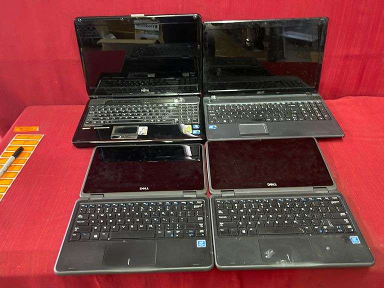 4PCS Laptops Sierra Auction Management Inc