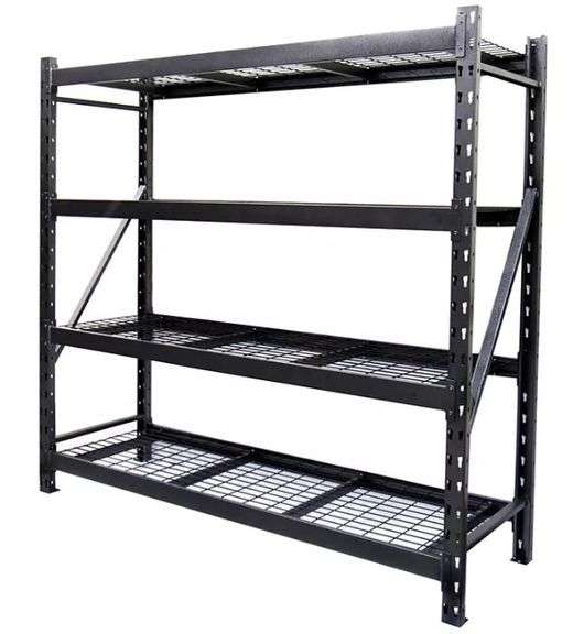 Members Mark Industrial Heavy Duty 4 Shelf Storage Rack Sierra