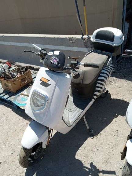 Zebra Electric Scooter - Sierra Auction Management Inc