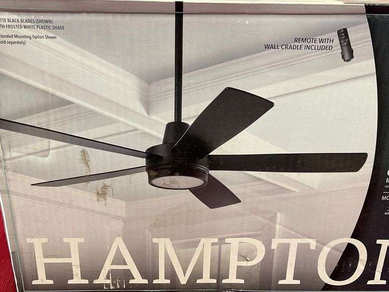 Hampton Bay Fanelee Smart 54” LED Indoor Color Changing Ceiling Fan