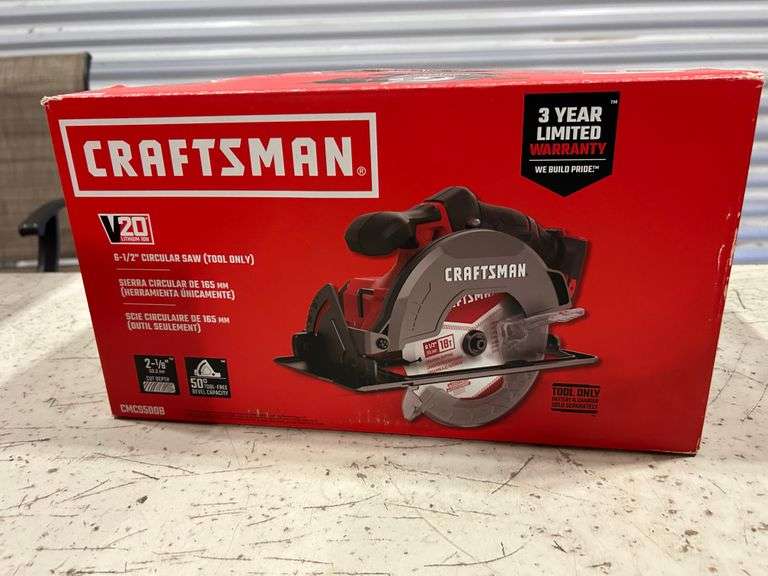 Craftsman Circular Saw ( tool only ) Sierra Auction Management Inc