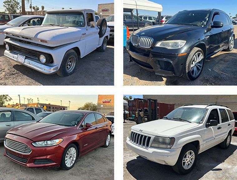 6317 Phoenix & Tucson NonRunning/Stationary Vehicle Auction July