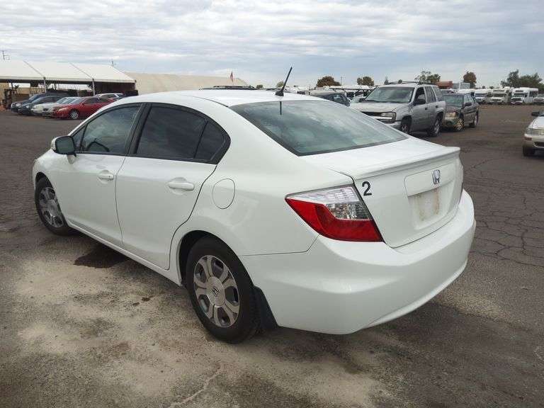 2012 Honda Civic Hybrid Sierra Auction Management Inc