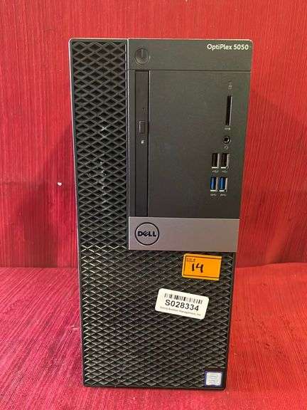 Dell Optiplex 5050 Tower (No Power Cord) - Sierra Auction Management Inc