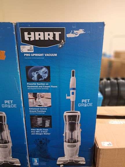 Hart Pro Pet Grade Upright Canister Vacuum - Sierra Auction Management Inc