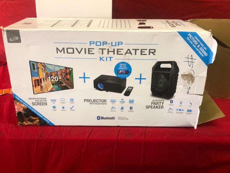 Pop-Up Movie Theater Kit - Sierra Auction Management Inc