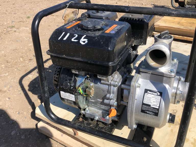 2 inch trash pump Smith Sales Co. Auctioneers