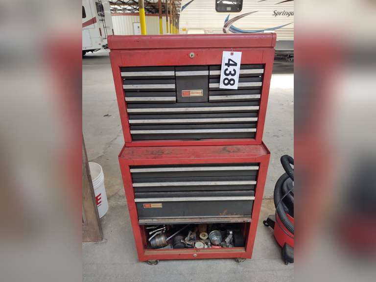 Craftsman rolling tool chest with tools South Auction Craftsman rolling tool chest with tools South Auction
