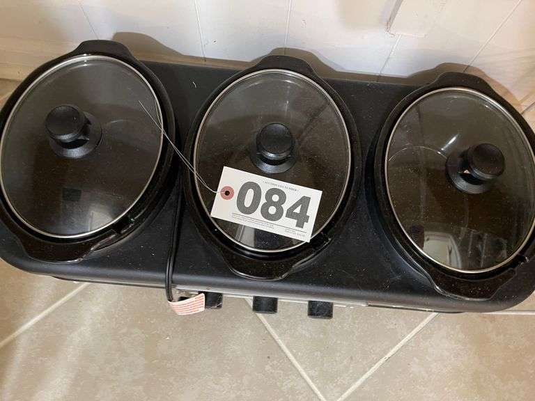 Bella 3 pot crock pot South Auction