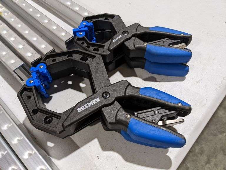 LARGE Lot of Various Harbor Freight Clamps South Auction