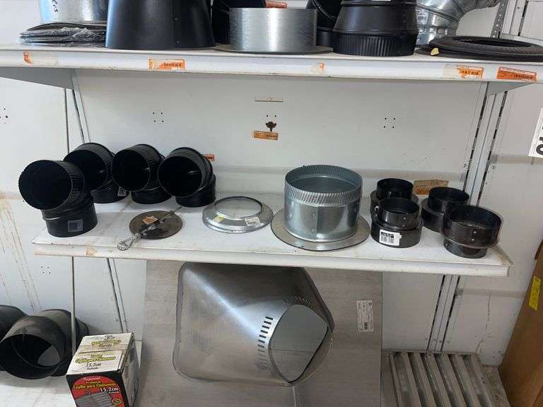Misc Lot of Stove Pipe parts South Auction