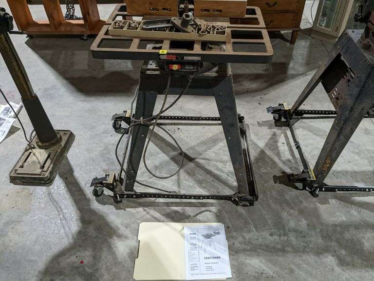 Craftsman Wood Shaper Model 113.239201 120v (INOP) South Auction