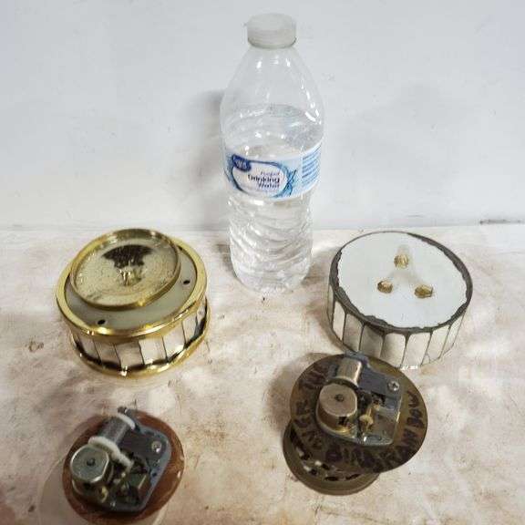 Vintage Box Of Music Box Parts Trice Auctions