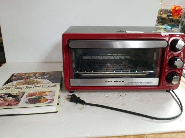 Hamilton Beach Toaster Oven & Soul Food Cookbook Trice Auctions