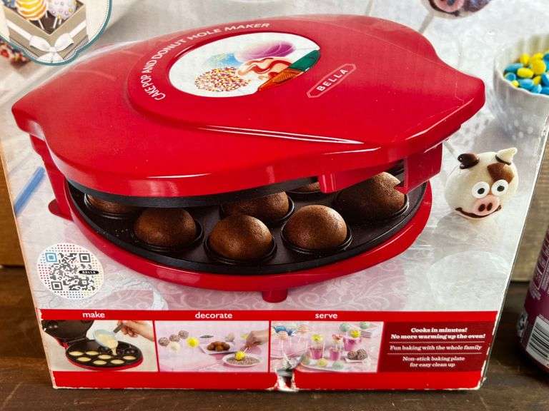 Bella Cake Pop & Donut Hole Maker Trice Auctions