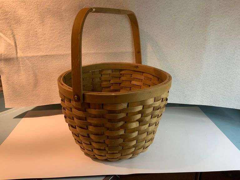 Vintage Wicker Fruit Basket Trice Auctions