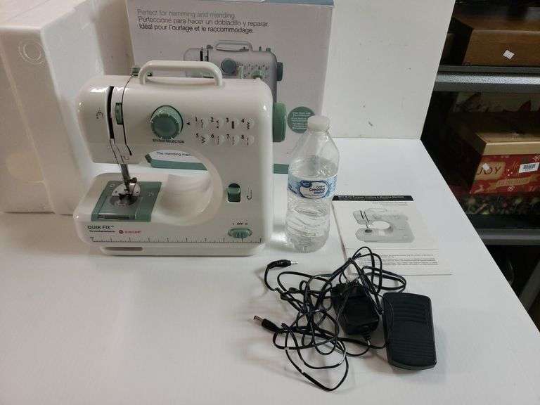 Quik Fix Mini MultiPurpose Crafting And Mending Sewing Machine By