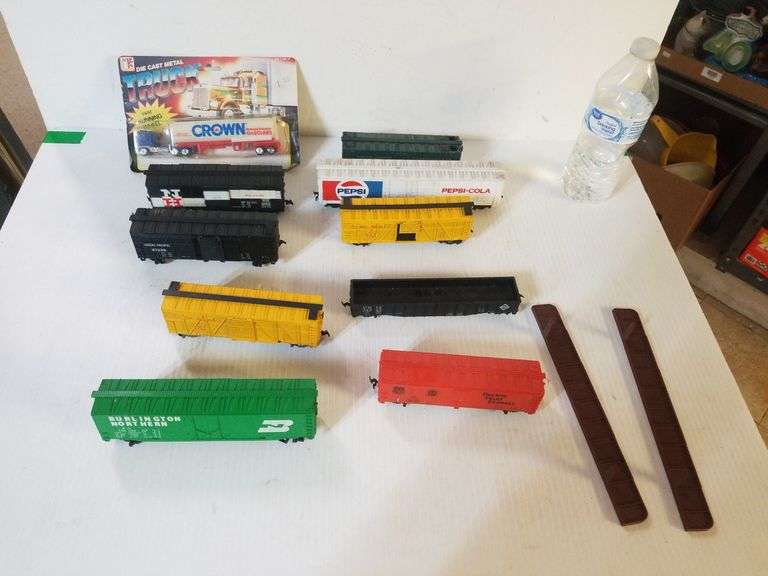 Model Train Cars & Die Cast Metal Model Crown Gasoline Truck Trice