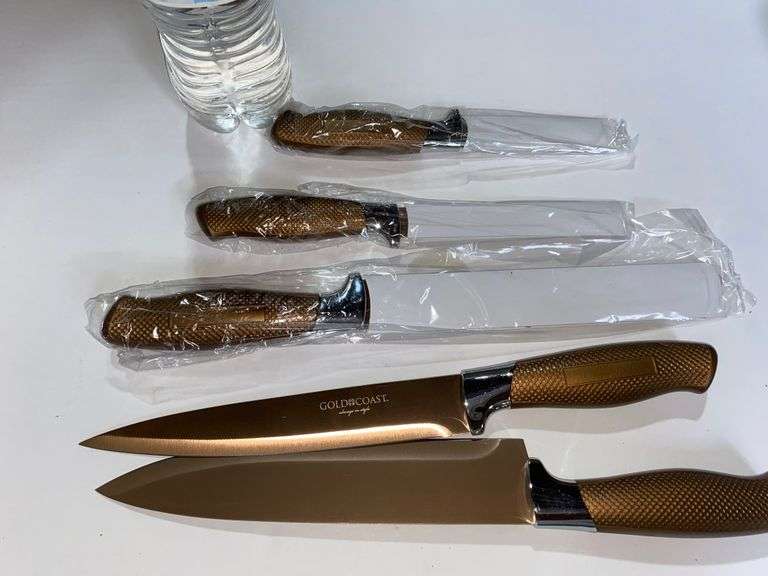 Gold Coast Knife Set Trice Auctions