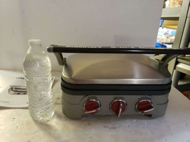 Cuisinart 5 In 1 Griddler Trice Auctions