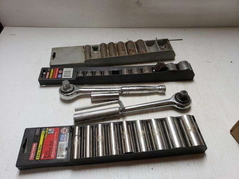 Craftsman & Other Sockets, Wrench Trice Auctions