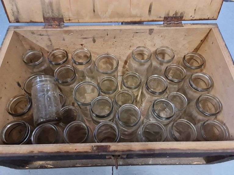Chest Full of Fowlers Jars Tullochs Auctions