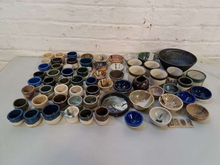 Lot of Vintage Tasmanian Pottery Tullochs Auctions