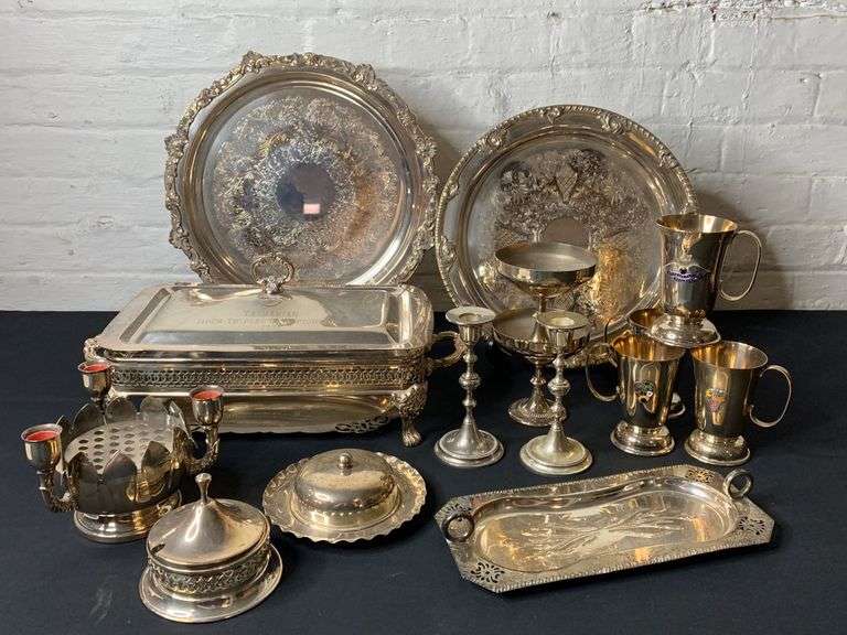 Lot of Quality Silver Plated Items Tullochs Auctions