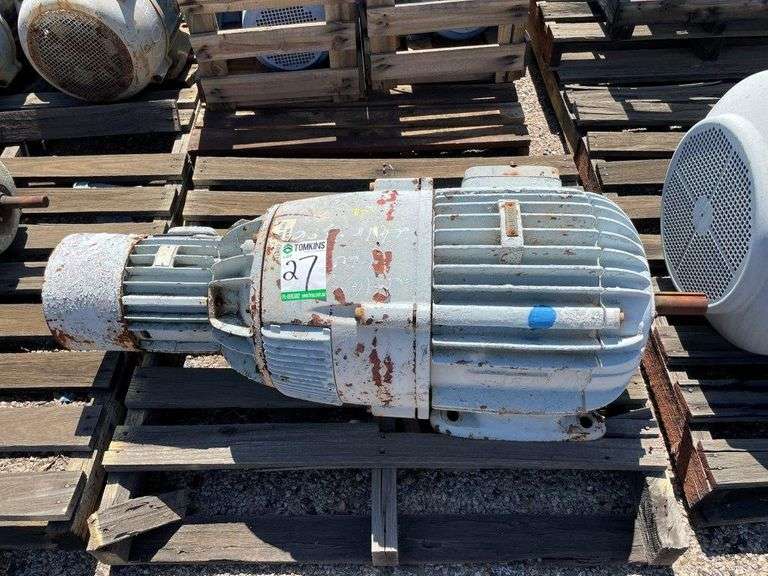 Electric Induction motor TVAA Pty Ltd T/A Tomkins Valuers & Auctioneers