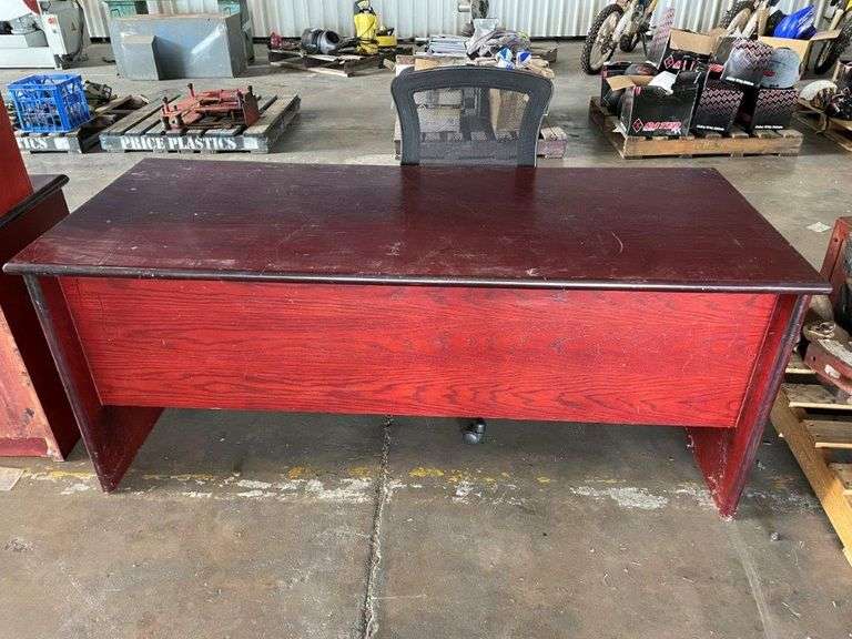 Rosewood Office Desk, Chair and Bookcase TVAA Pty Ltd T/A