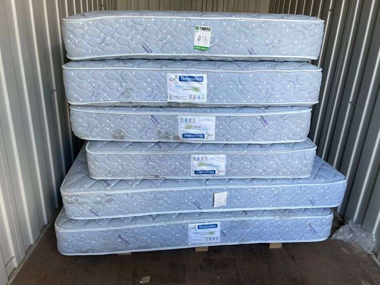 6x Sleepmaker Mattress TVAA Pty Ltd T/A Tomkins Valuers & Auctioneers