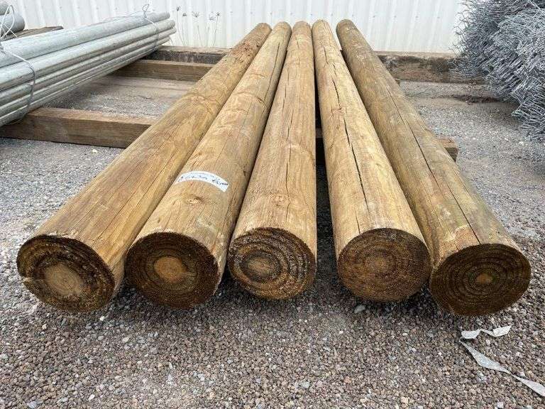 5x 3m 150mm Coppers Logs TVAA Pty Ltd T/A Tomkins Valuers & Auctioneers
