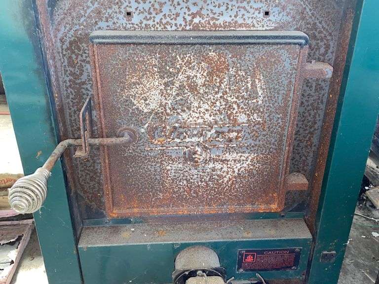 Clayton Wood Burning Stove, 24 1/2”Wx66”Hx45”D - United Edge Real