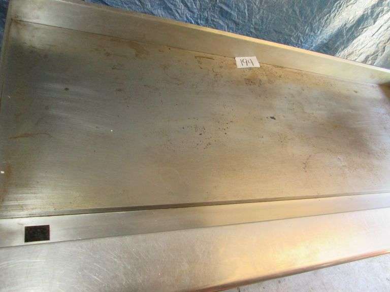 6' American Range Flat Grill And Stand US Power Bid