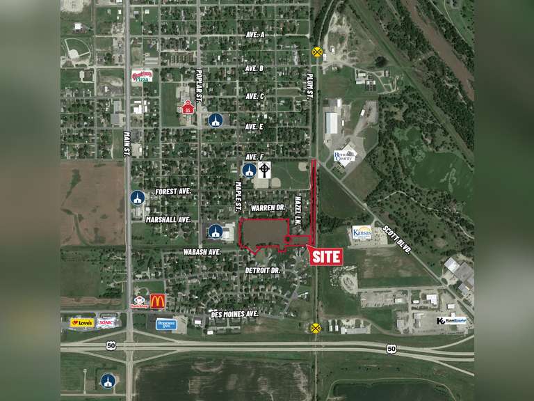 Neighborhood Lake near Maple St. & Marshall Ave., South Hutchinson, KS