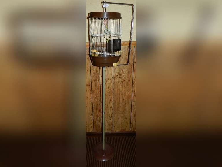 Standing Bird Cage Wolfe Auction & Realty, LLC