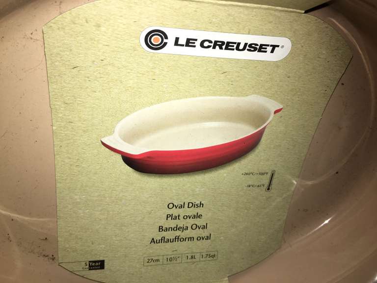 LeCreuset Oval Pans Wolfe Auction & Realty, LLC