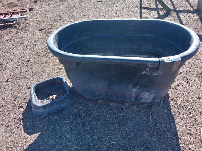 Livestock water containers Wolfe Auction & Realty, LLC