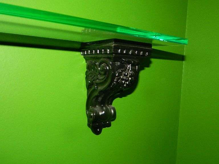 Glass Shelf Wolfe Auction & Realty, LLC