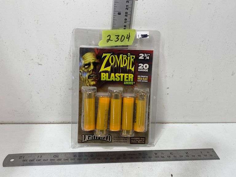 LIGHTFIELD "ZOMBIE BLASTER AMMO" NON PROJECTILE MEGA BLAST BLANK